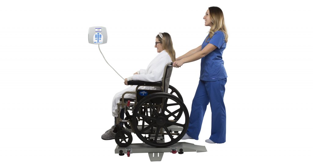 Health o meter 2650KL Platform Wheelchair Scale