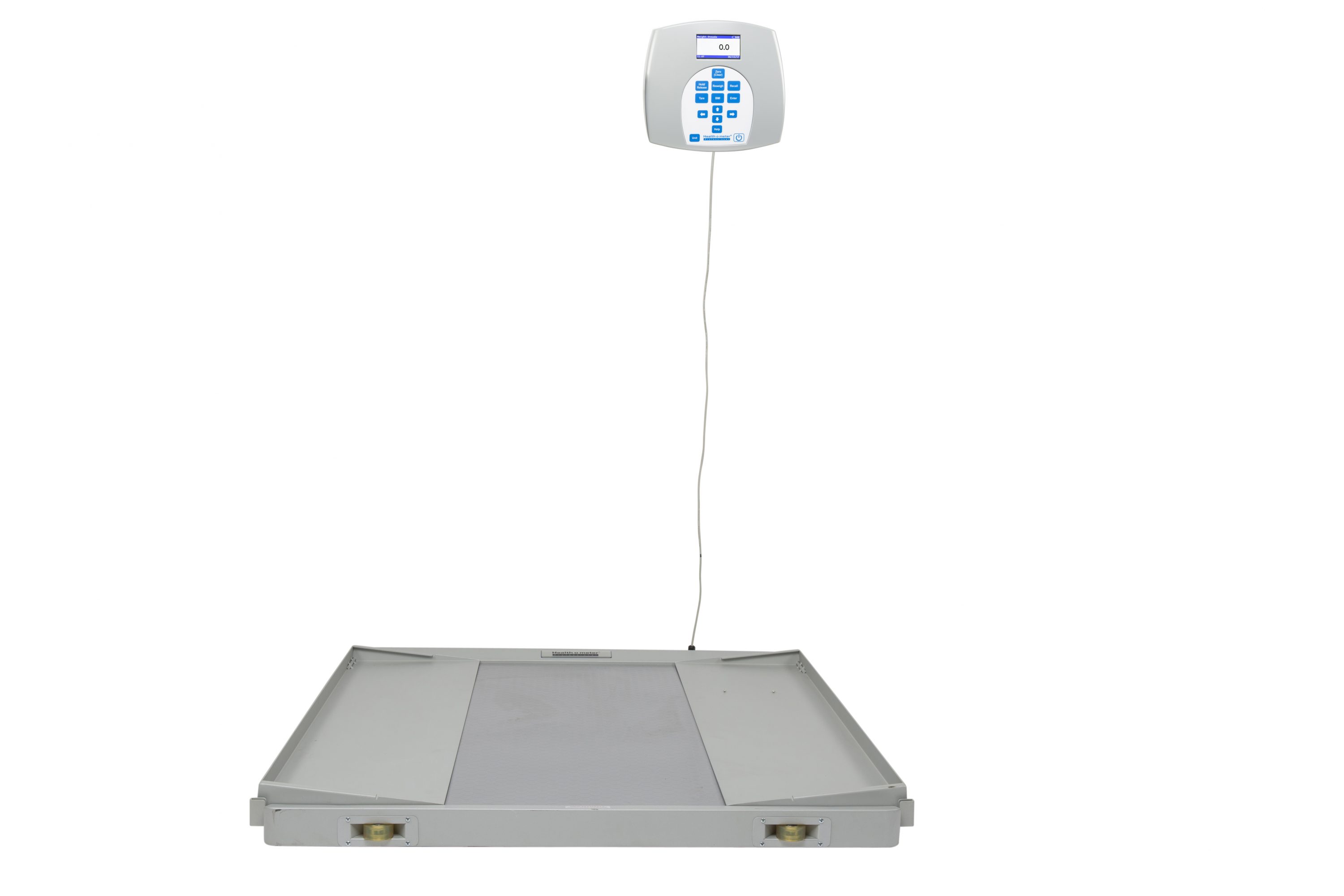 Healthometer 2700KG Dual Ramp Wheelchair Scale w/ XL Platform-KG Only