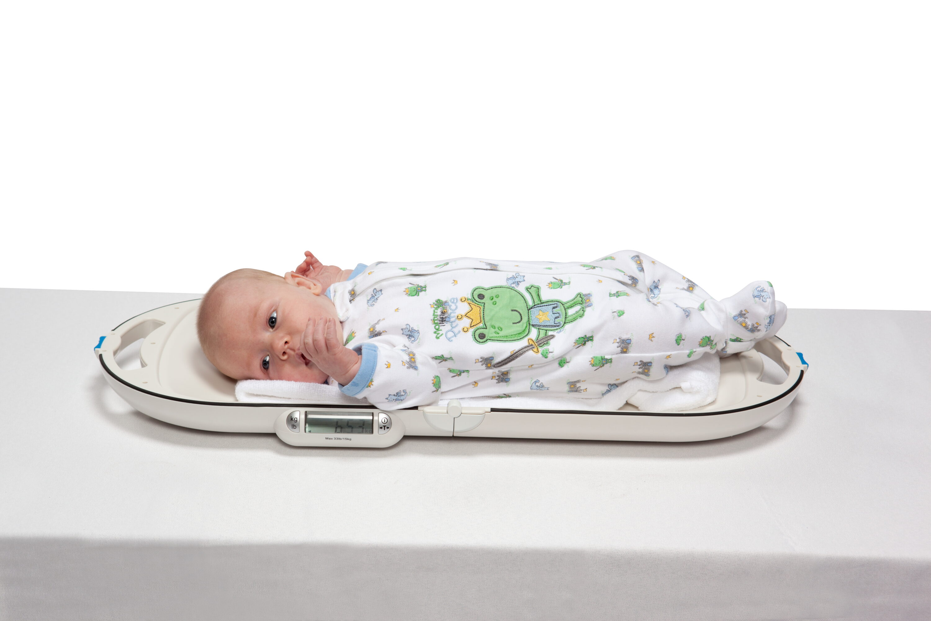 Health o Meter 553Kl Digital Portable Pediatric Baby Scale with Extra-Wide  Tray, 44 Lb X 0.5 Oz